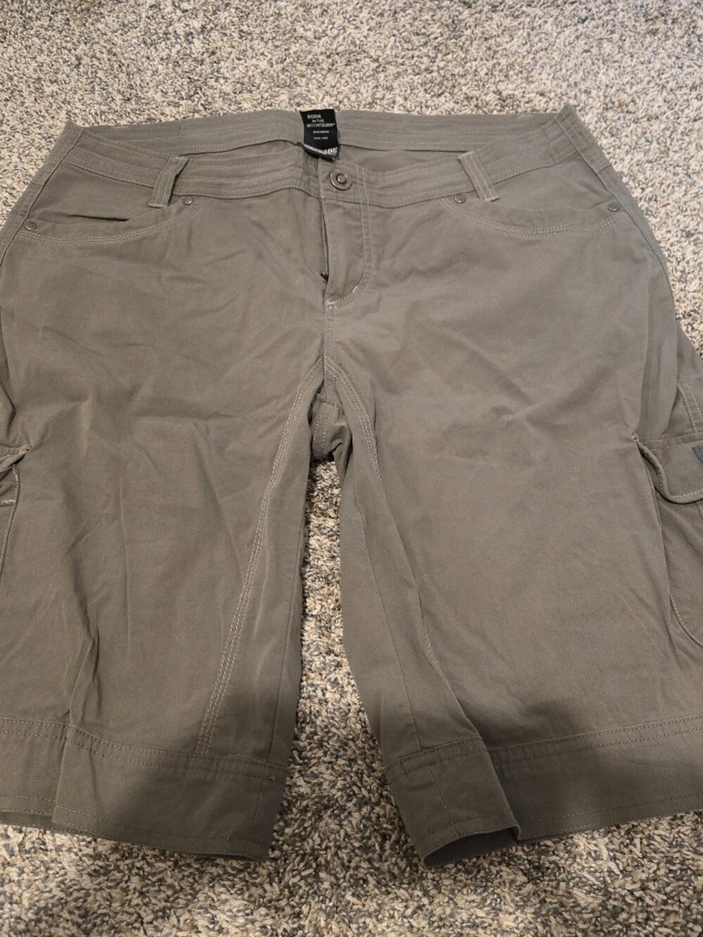 Kuhl Splash 11" Hiking Shorts Olive Green 14